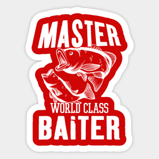 Master World Class Baiter Sticker